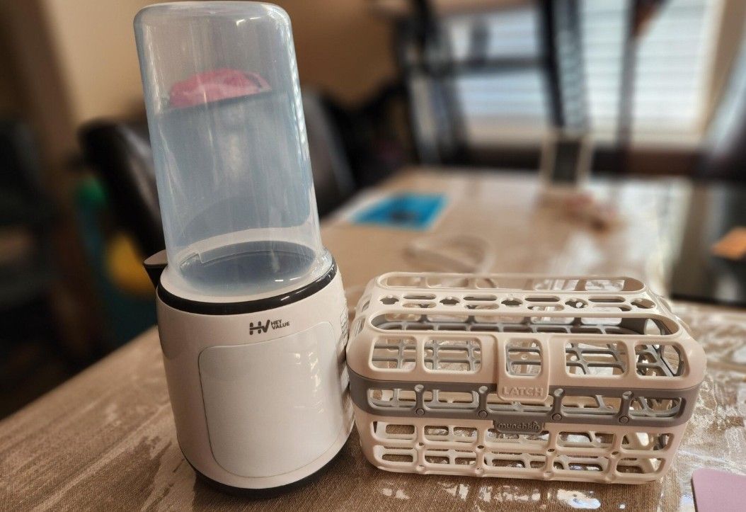 Baby Bottle Warmer And Dish Washer Basket