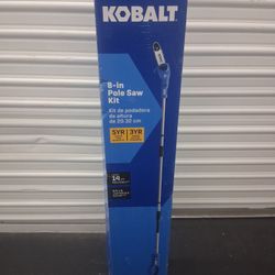 KOBALT 24V MAX Brushless 8-In Pole Saw Kit – NEW / OPEN BOX