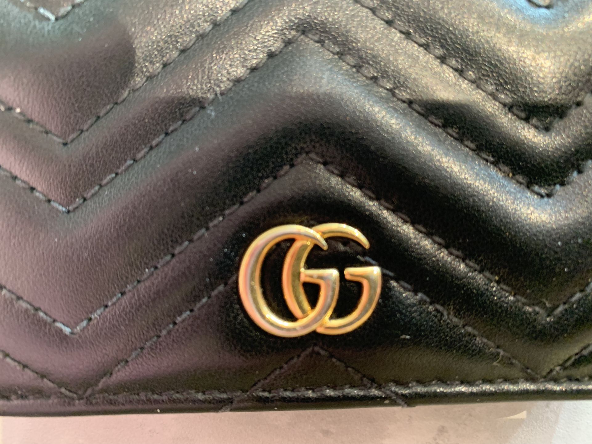 Gucci GG Marmont Wallet Black