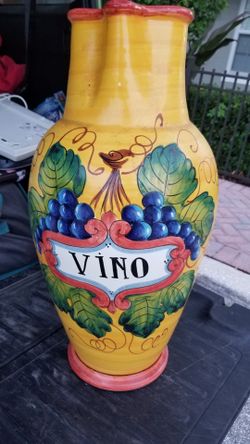 Italian Vase Pitcher  23"H