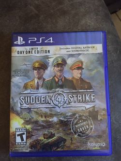 Ps4 Sudden Strike 4