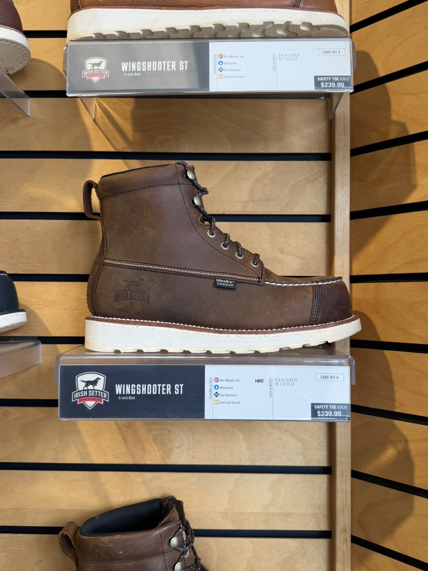 Red Wing Irish Setter Steel Toe