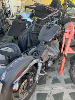 Harley Davidson project parts custom build