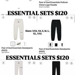 Essential Sets All Sizes 
