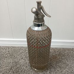 Vintage Soda Siphon Seltzer Bottle
