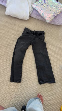 Old navy black jeans kids size 12