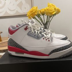 Jordan 3 Fire Red Size 11