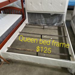 Queen Bed Frame $125