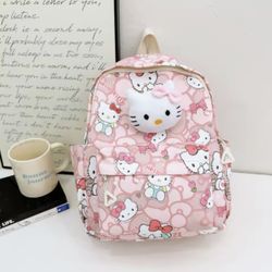 Sanrio Hello Kitty Kids  Backpack -Anime cartoon 
