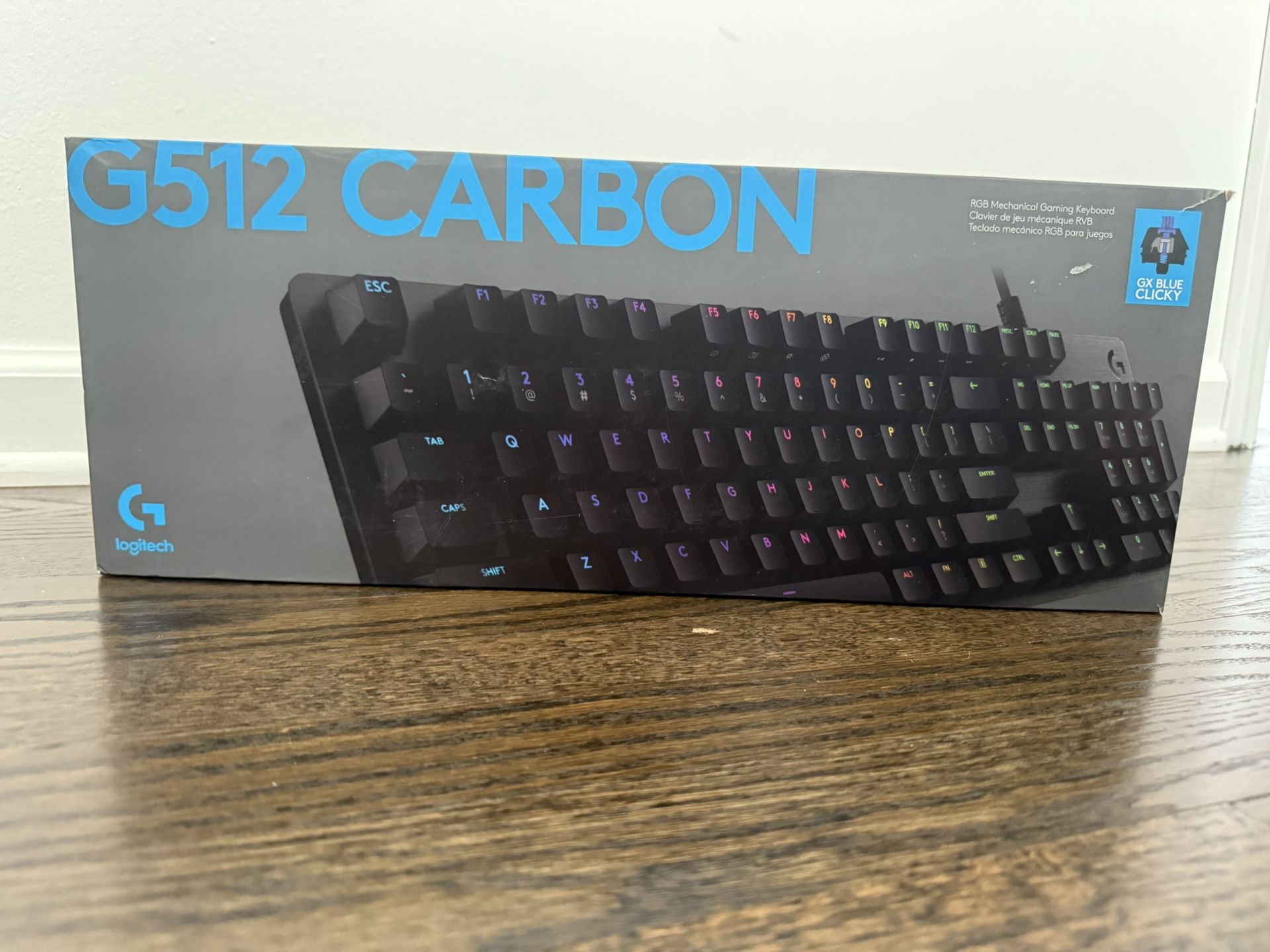 Logitech G512 Carbon RGB Mechanical Gaming Keyboard