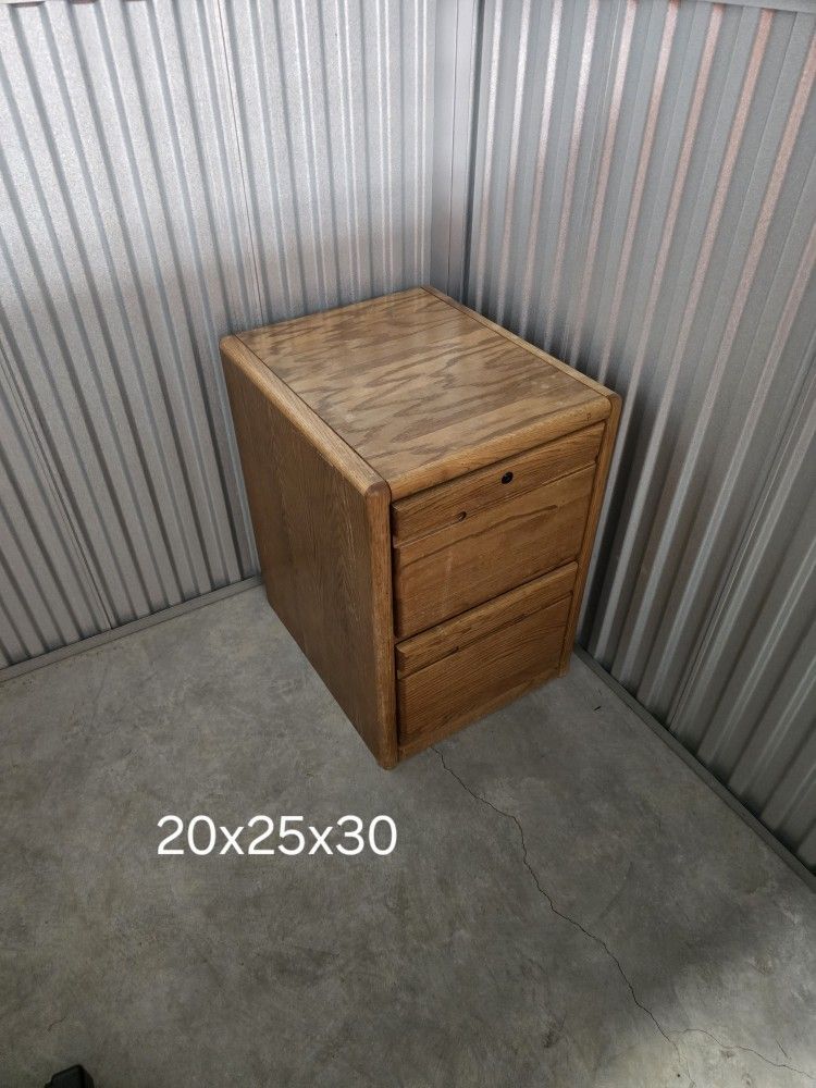 2 drawer file cabinet