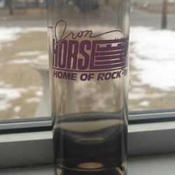 IRON HORSE BAR SHOT GLASS (1990s)