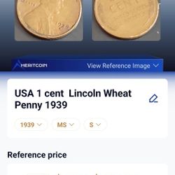 1939 S Penny Very Beautiful Coin