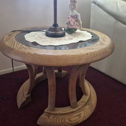 Sleek, modern Side Table and Matching  Coffee Table