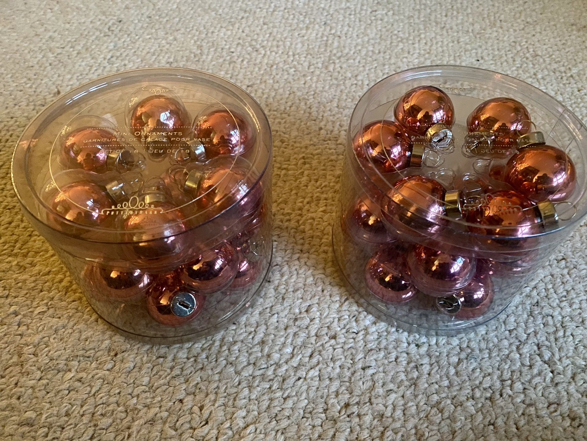 Pottery Barn Mini Ornaments Christmas