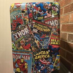 Marvel Comics Carry-On Luggage Spinner Suitcase Spider-Man Iron Man Captain America