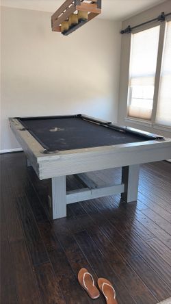 Modern 7’ Pool Table