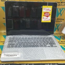 MACBOOK PRO RETINA 13” CORE I7 16GB RAM  256GB MEM