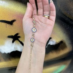 14k OJITOS BRACELET 