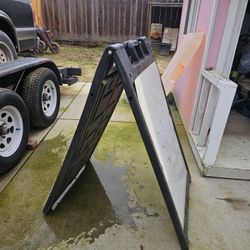 Business Fold Up Signs. 3 For $80