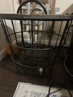 Basket Side Table