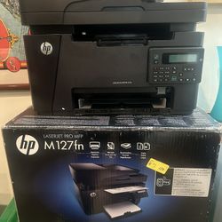 HP M127fn Laser Printer + Copier + Scanner (Gently Used)