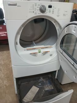 Gas and electric dryer