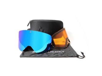 NEW! BLUE SKY Magnetic Quick Change Lens System Snow Goggles (Youth S-M)
