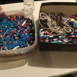 Beads And Miscellaneous For Making Crafts