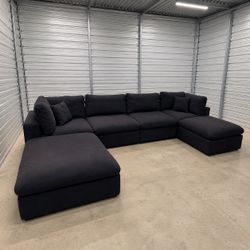 Couch Sectional | Large 6-Piece Modular | 🟢 $70 DOWN