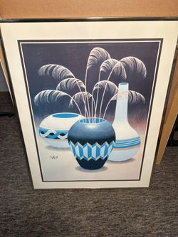 Poster Or Painting Of Jugs