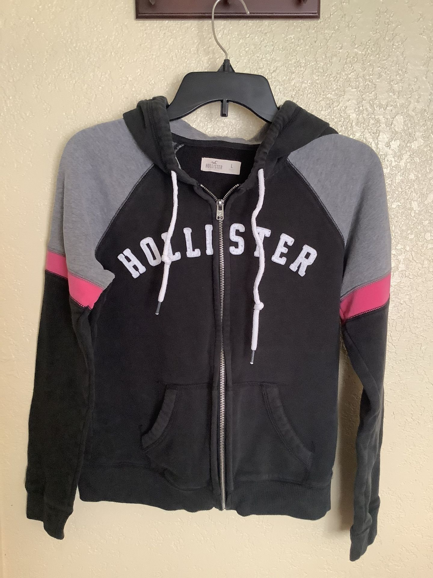 Hollister Full-Zip Hoodie Size L $15