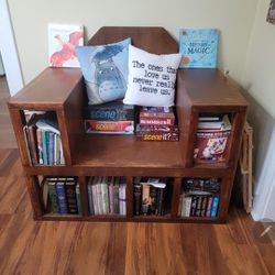 Hand Made BOOK chair/book Shelf!