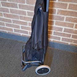 Folding Shopping Trolley,  L Grocery Tote, with Wheels