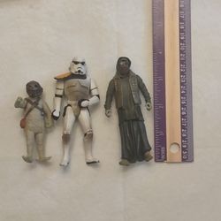 3 Star Wars Action Figures