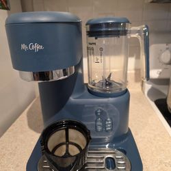 Mr. Coffee Iced + Hot Coffee Maker with built-in blender