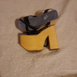 Wood Heels