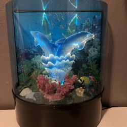 LED Color Changing Dolphin Nightlight Aquarium 
