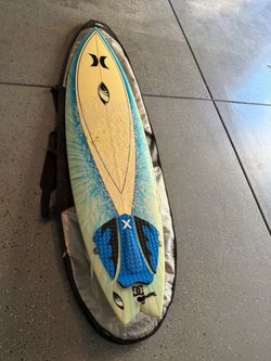 6’6” Marcio Zouvi Sharp Eye surfboard fish tail