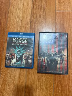 The Purge Election Year Blu-ray & Anarchy DVD Set