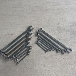 15- Mac Sae Combination Wrenches 