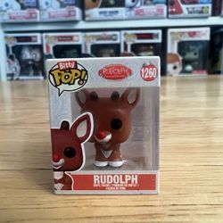 BITTY Rudolph the Red-Nosed Reindeer 1" Funko Pop #1260 Christmas Rankin-Bass
