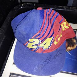 Jeff Gordon Signed Hat