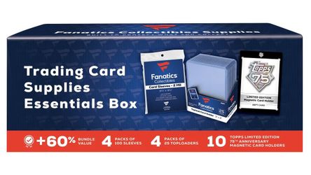 Fanatics Collectibles Trading Card Supplies Essentials Box