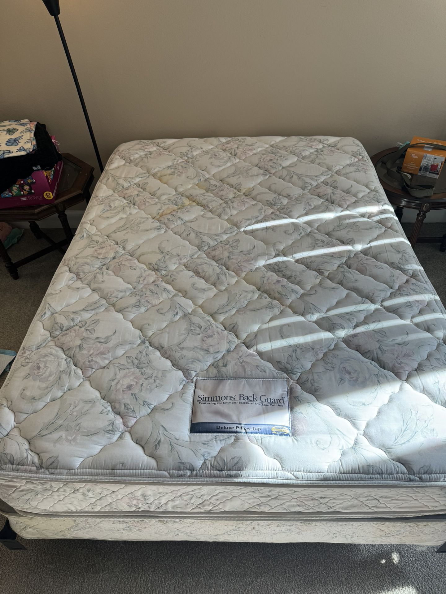 Free Full Size Mattress And Box Spring