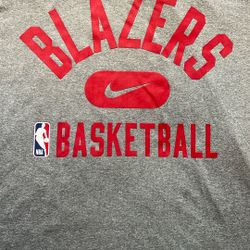 Blazers Basketball Long sleeve Shirt Nike DriFit X-Large