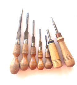 Wood Chisels and 2 Screwdrivers