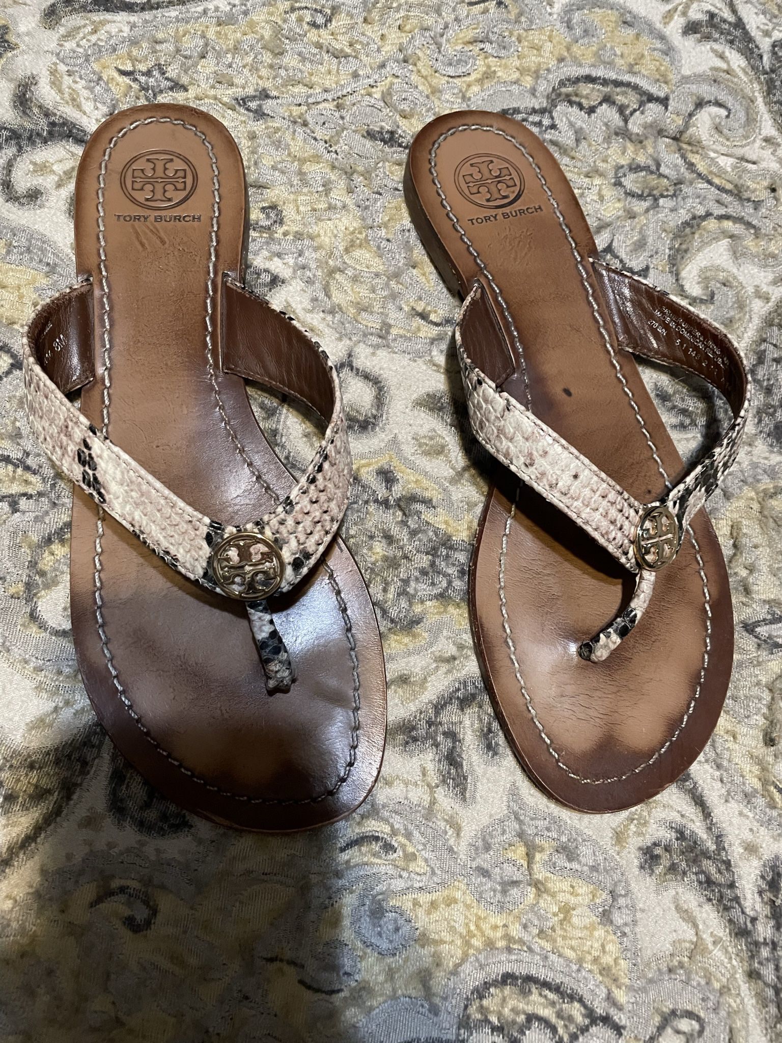 Authentic Tory Burch Sandals Size 8