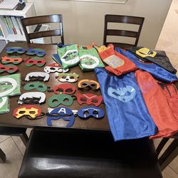 Superhero Capes And Masks