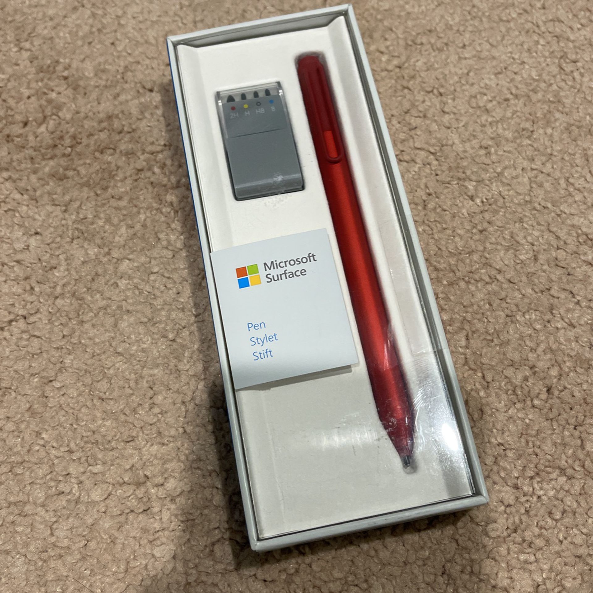 Microsoft Surface Pen V3 In Red